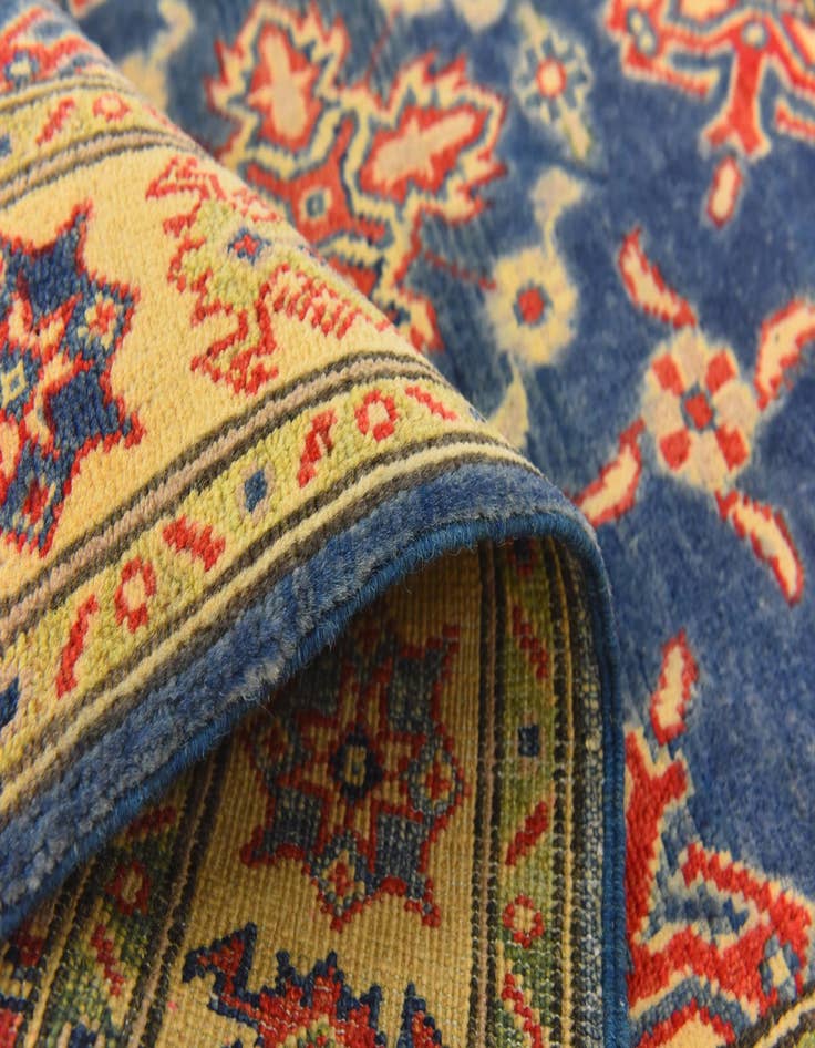 Detail image of  3' 4 x 5'  Hand Knotted Kazak Rug
