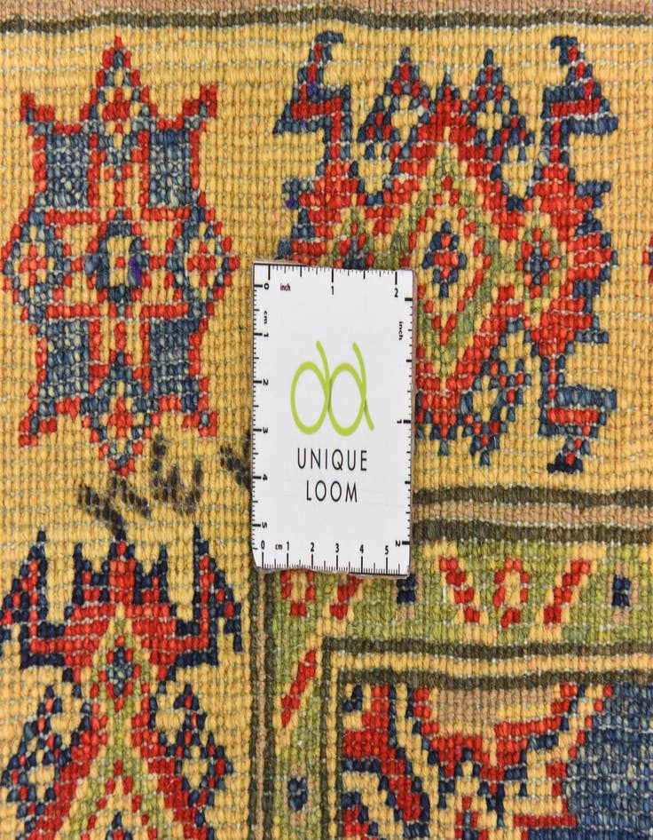 Detail image of  3' 4 x 5'  Hand Knotted Kazak Rug