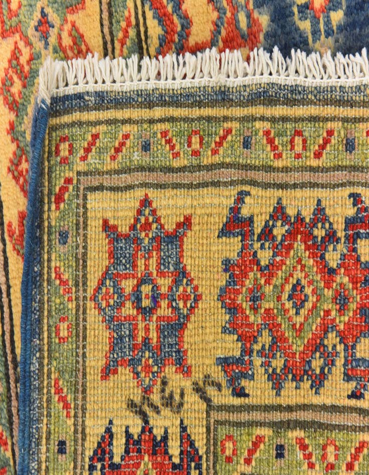 Detail image of  3' 4 x 5'  Hand Knotted Kazak Rug