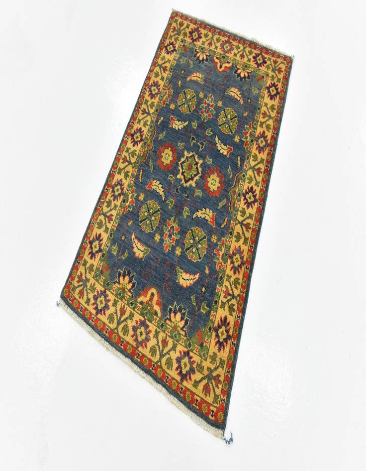 Detail image of  2' 8 x 4' 2  Hand Knotted Kazak Rug