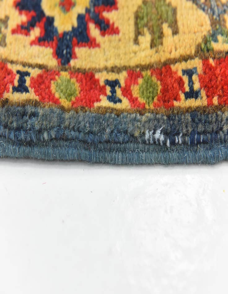 Detail image of  2' 8 x 4' 2  Hand Knotted Kazak Rug