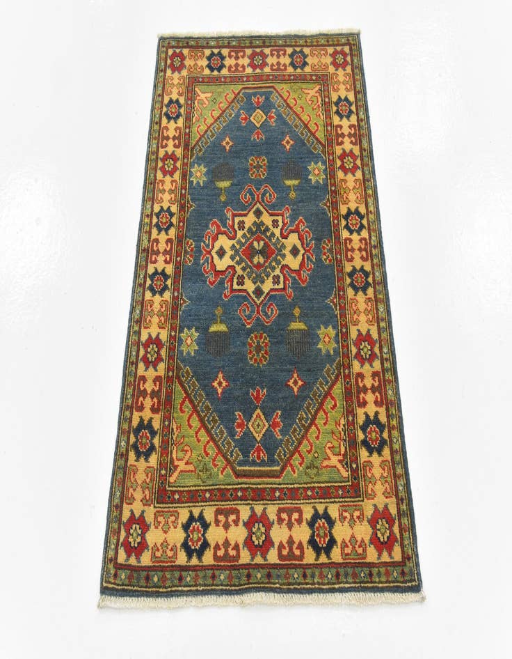 Detail image of  2' 8 x 4'  Hand Knotted Kazak Rug