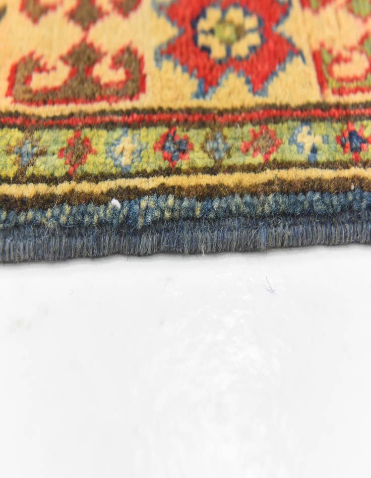 Detail image of  2' 8 x 4'  Hand Knotted Kazak Rug