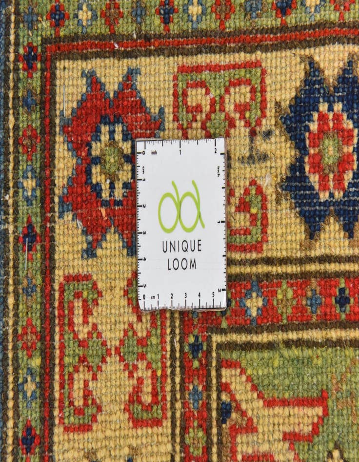 Detail image of  2' 8 x 4'  Hand Knotted Kazak Rug