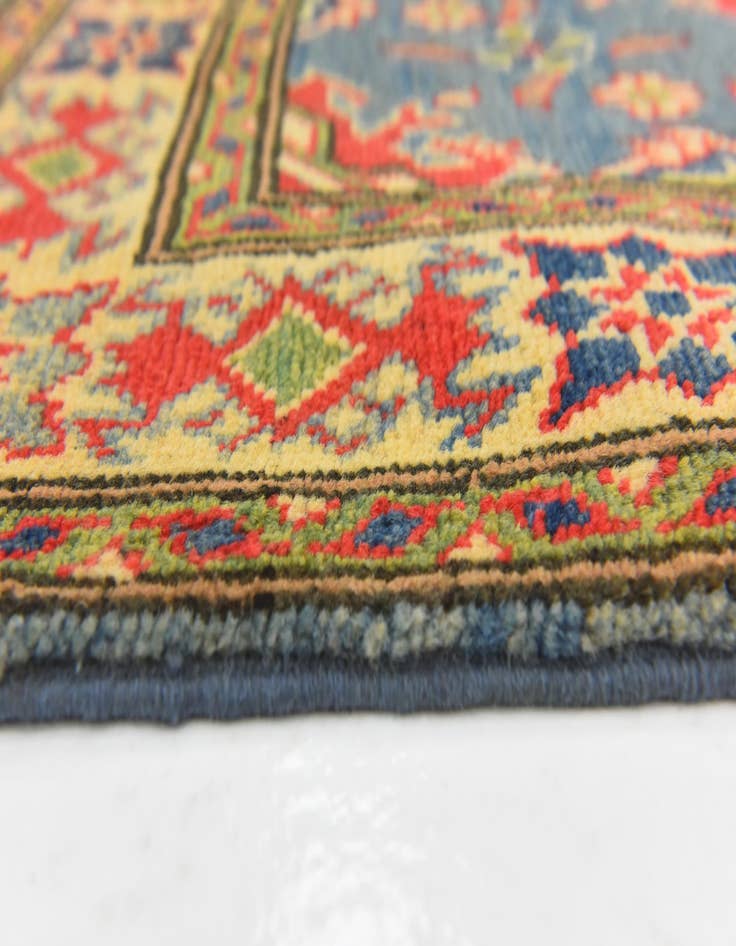 Detail image of  2' 9 x 4' 1  Hand Knotted Kazak Rug