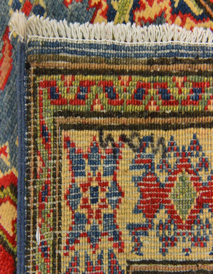 Detail image of  2' 9 x 4' 1  Hand Knotted Kazak Rug