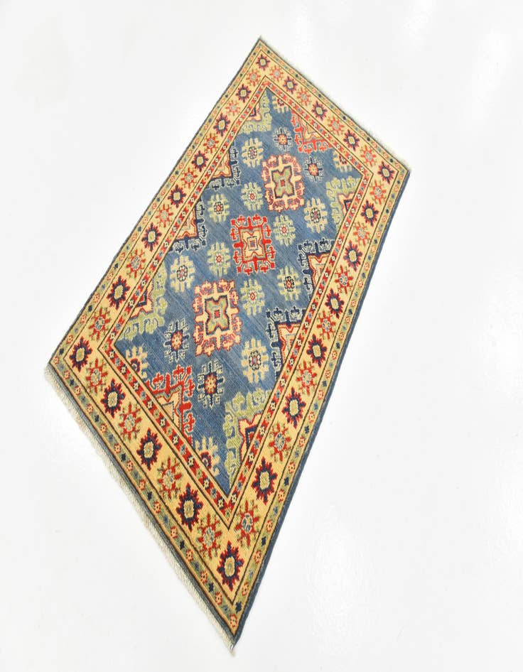 Detail image of  2' 7 x 4' 1  Hand Knotted Kazak Rug