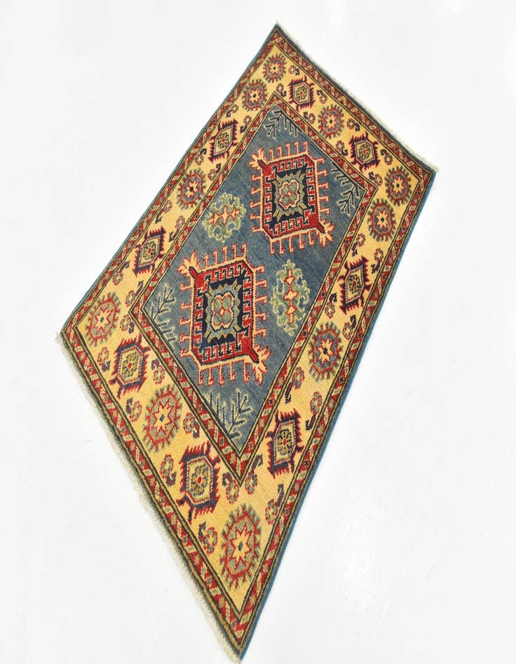 Detail image of  2' 7 x 3' 9  Hand Knotted Kazak Rug