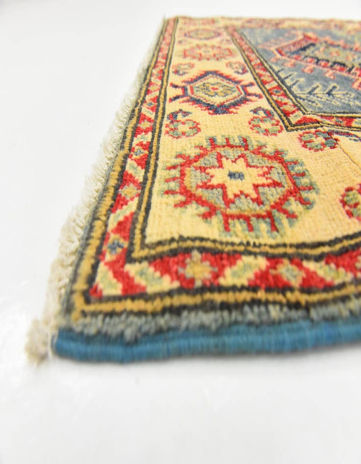 Detail image of  2' 7 x 3' 9  Hand Knotted Kazak Rug