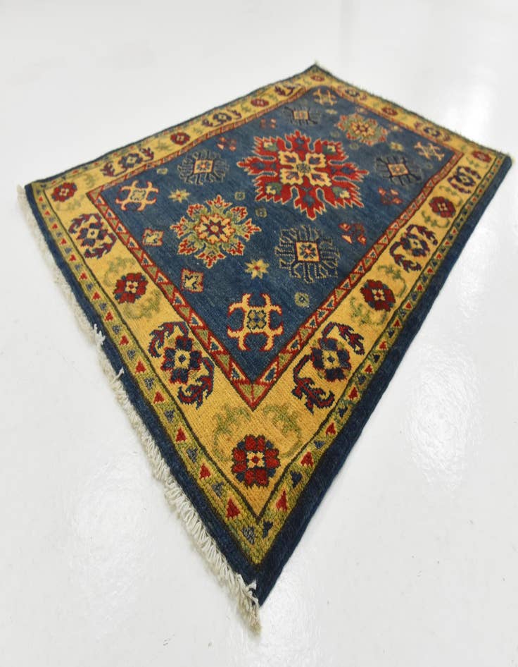 Detail image of  2' 10 x 4' 2  Hand Knotted Kazak Rug