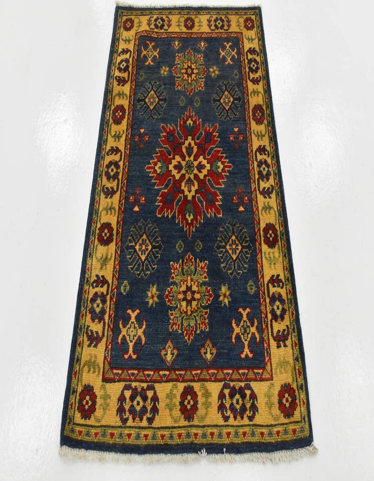 Detail image of  2' 10 x 4' 2  Hand Knotted Kazak Rug