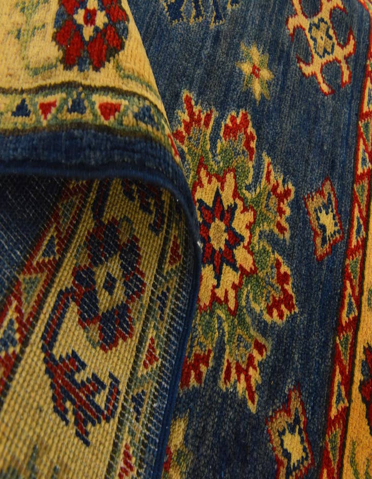 Detail image of  2' 10 x 4' 2  Hand Knotted Kazak Rug