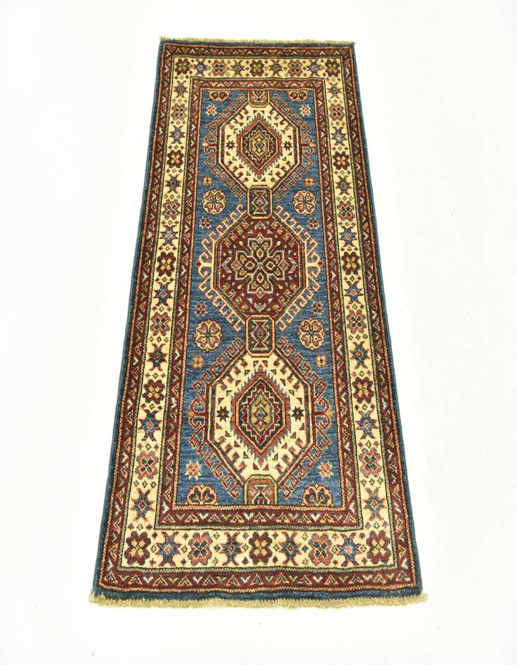 Detail image of  2' 8 x 4' 2  Hand Knotted Kazak Oriental Rug