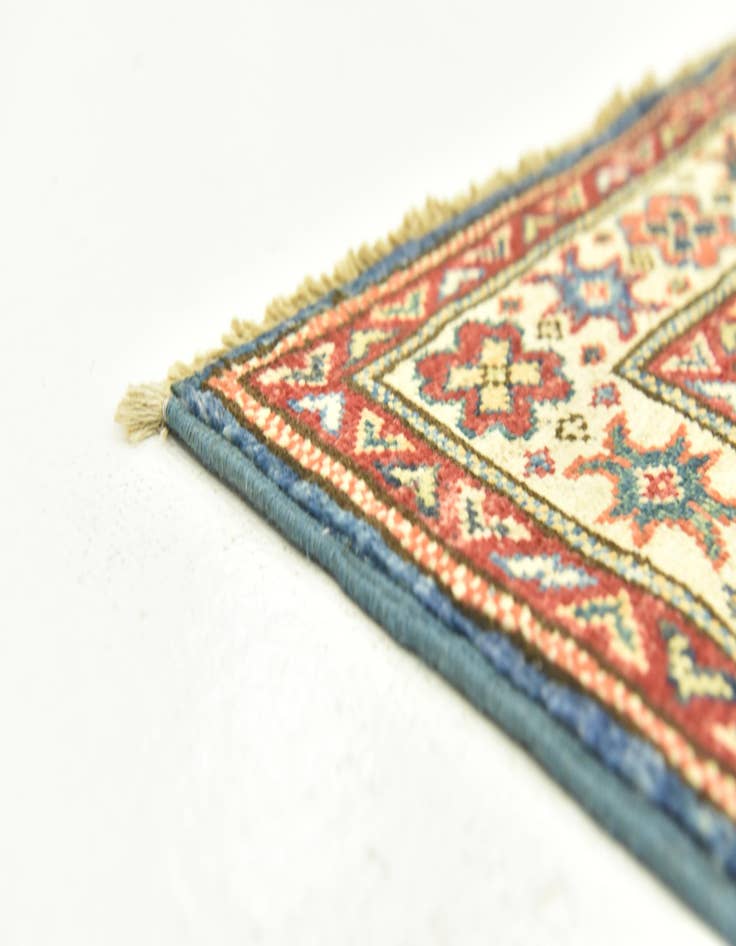 Detail image of  2' 8 x 4' 2  Hand Knotted Kazak Oriental Rug