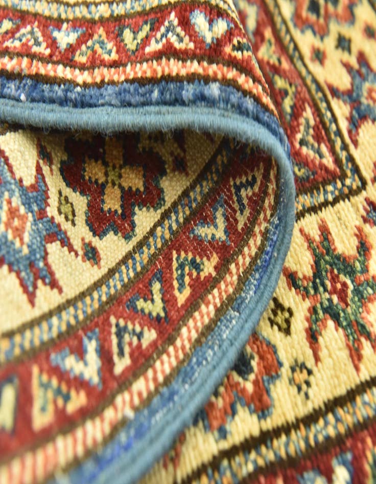Detail image of  2' 8 x 4' 2  Hand Knotted Kazak Oriental Rug
