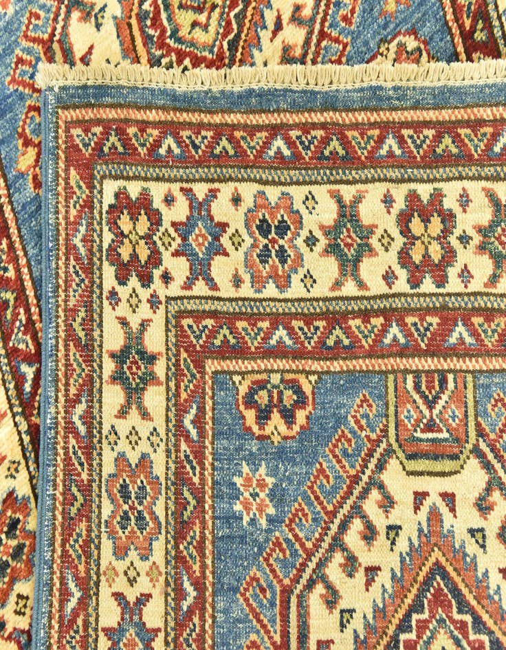 Detail image of  2' 8 x 4' 2  Hand Knotted Kazak Oriental Rug
