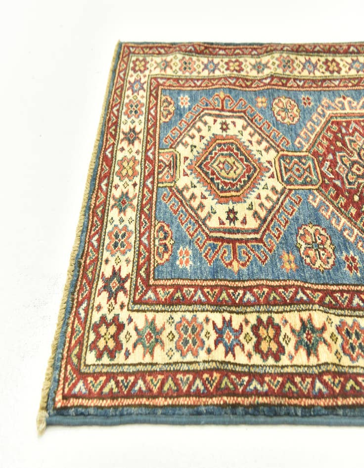 Detail image of  2' 8 x 4' 2  Hand Knotted Kazak Oriental Rug