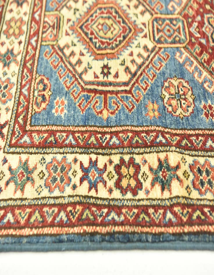 Detail image of  2' 8 x 4' 2  Hand Knotted Kazak Oriental Rug