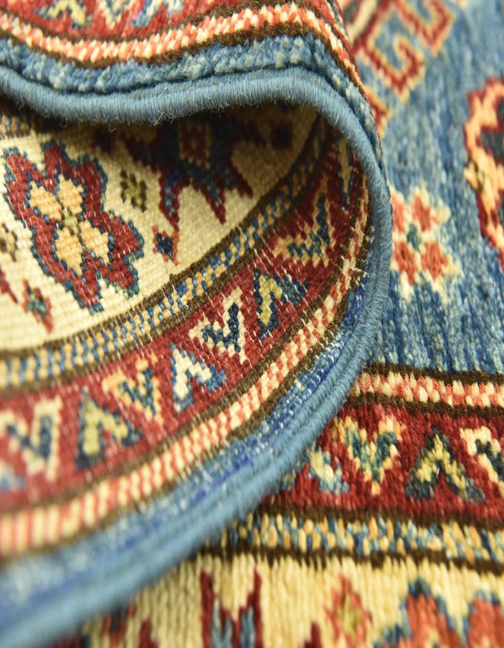 Detail image of  2' 8 x 4' 2  Hand Knotted Kazak Oriental Rug