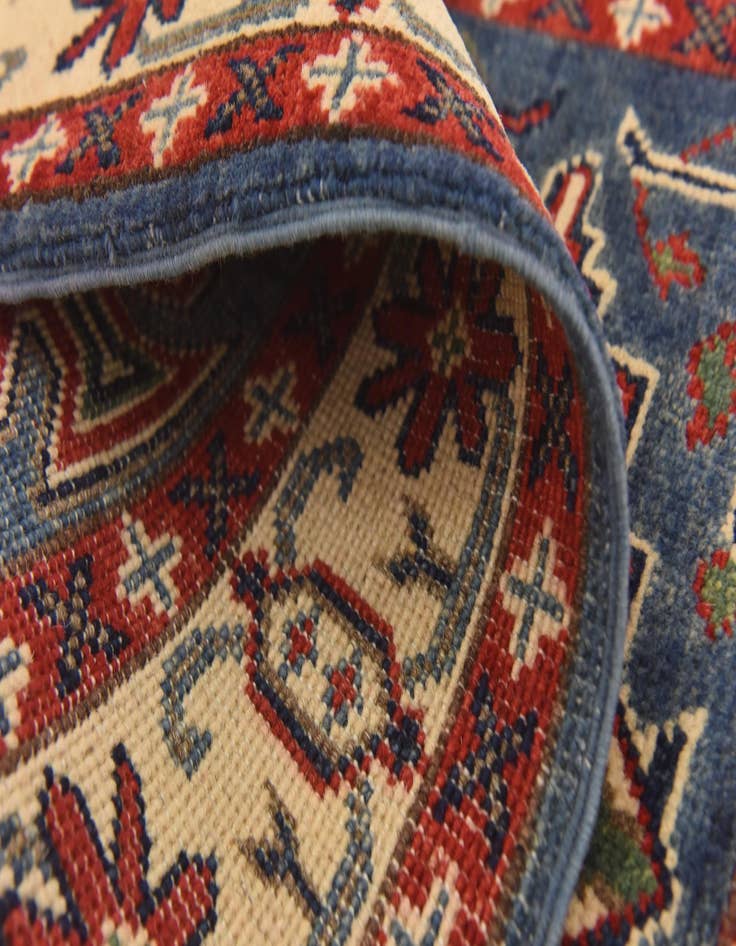 Detail image of  2' 8 x 4' 2  Hand Knotted Kazak Rug