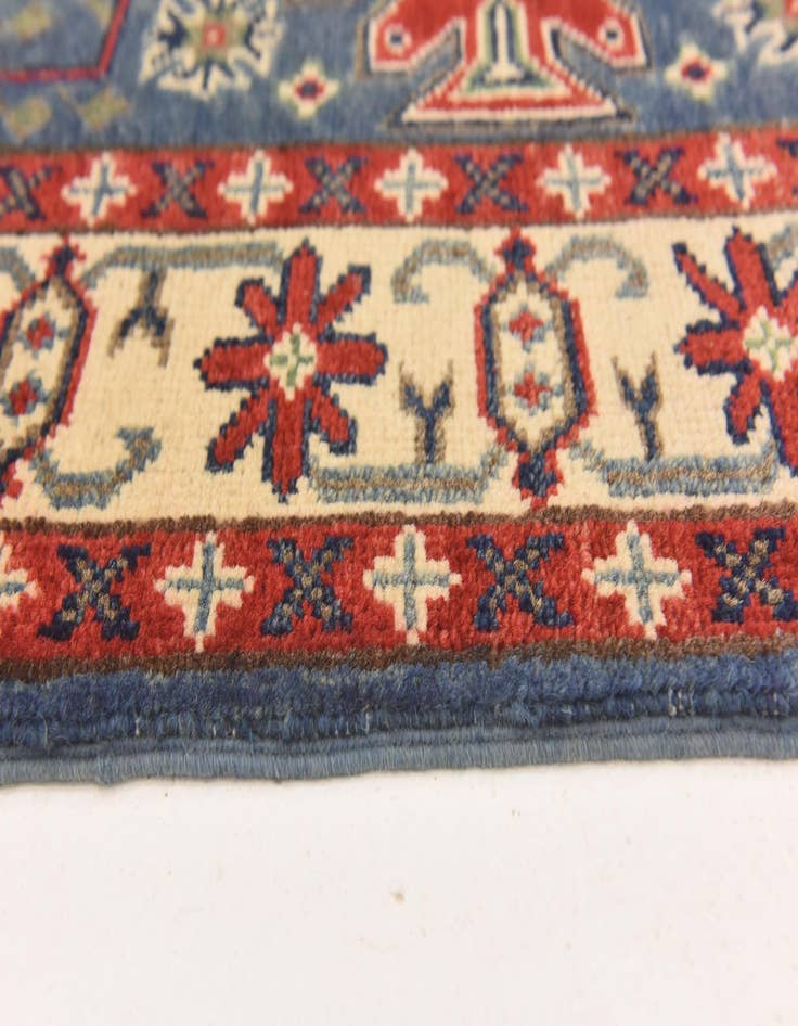 Detail image of  2' 8 x 4' 2  Hand Knotted Kazak Rug
