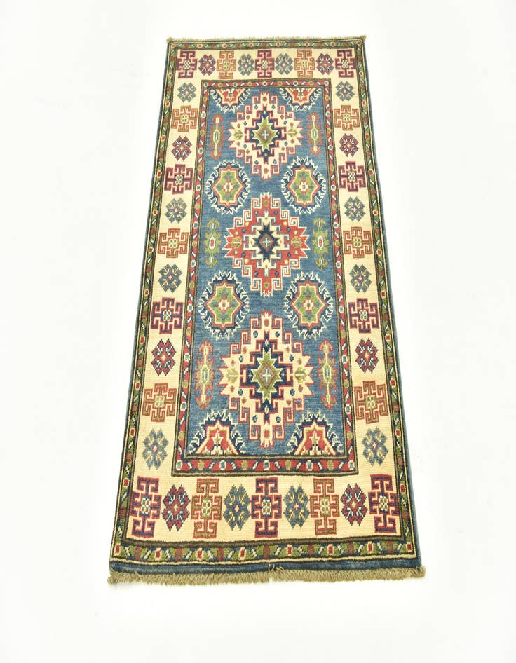 Detail image of  2' 9 x 4' 2  Hand Knotted Kazak Rug
