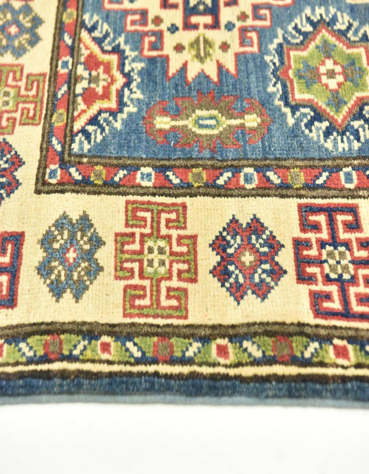 Detail image of  2' 9 x 4' 2  Hand Knotted Kazak Rug