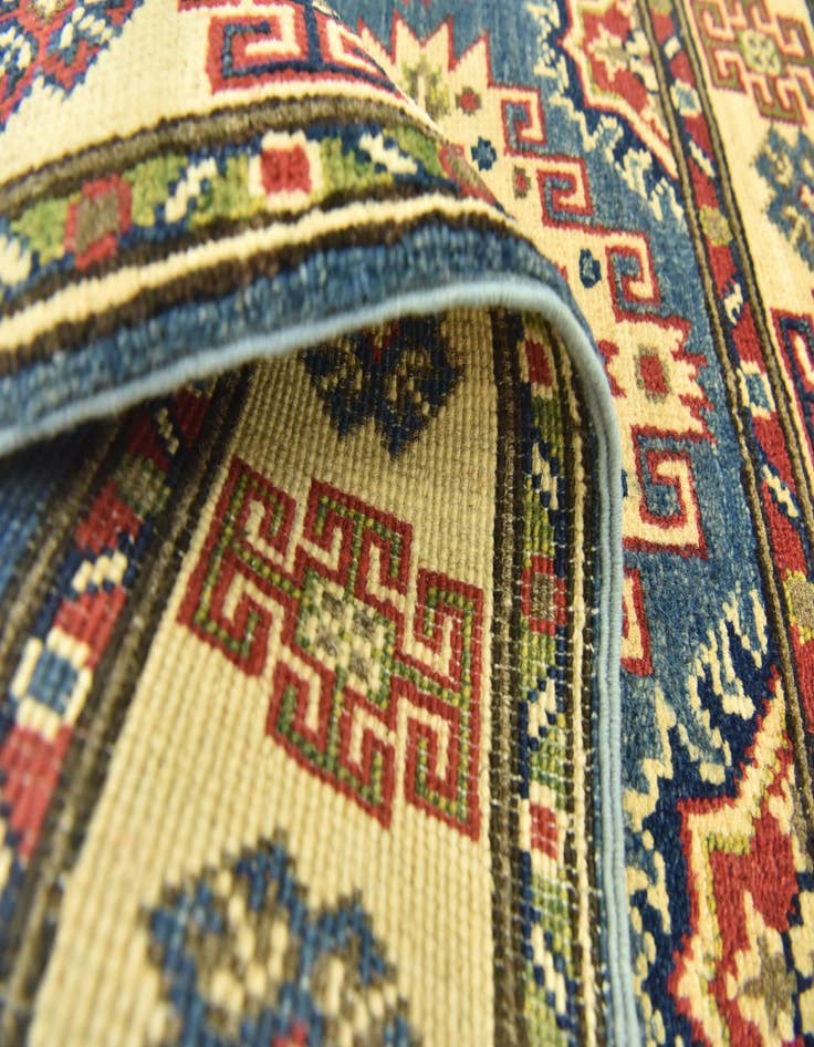 Detail image of  2' 9 x 4' 2  Hand Knotted Kazak Rug