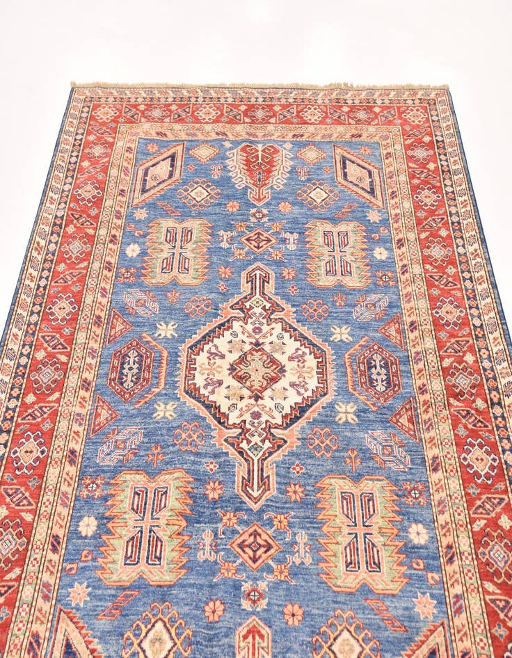 Detail image of  5' 6 x 7' 7  Hand Knotted Kazak Oriental Rug