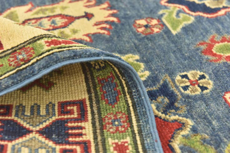 Detail image of  4' x 6'  Hand Knotted Kazak Rug