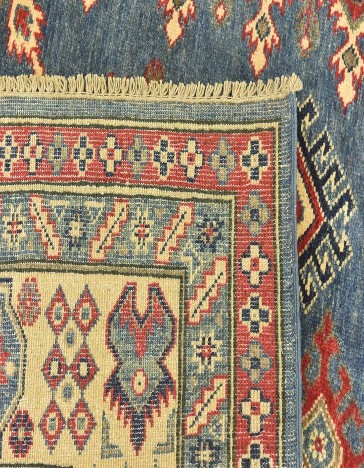 Detail image of  6' 6 x 9' 6  Hand Knotted Kazak Rug