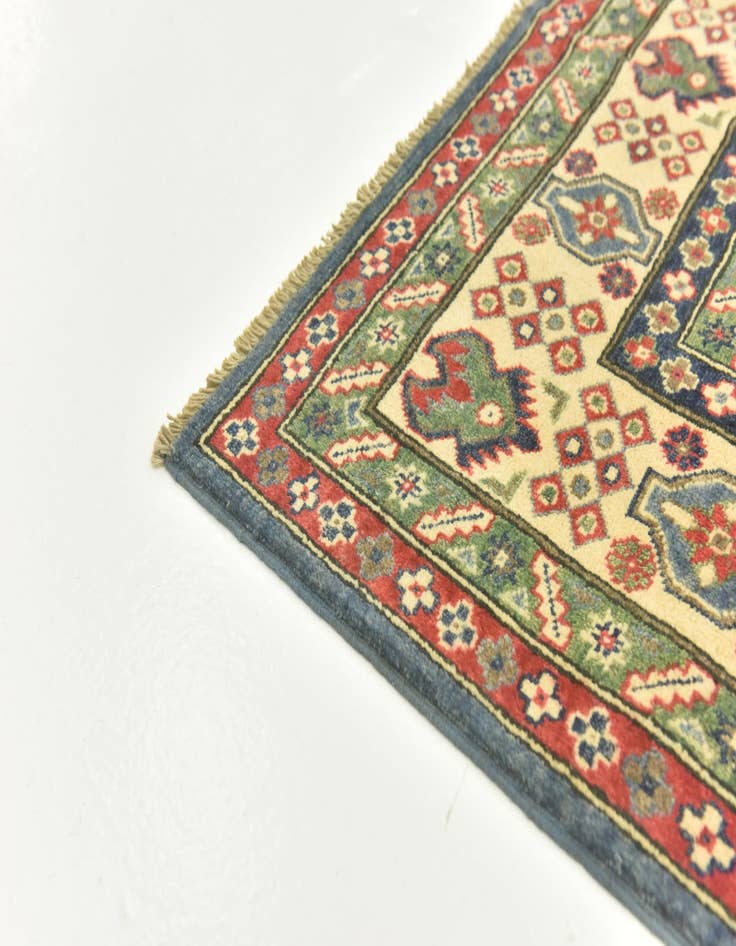 Detail image of  6' 6 x 9' 6  Hand Knotted Kazak Rug