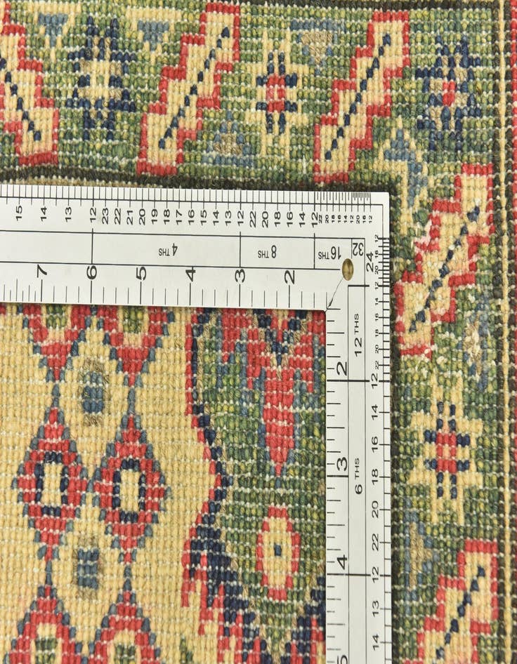 Detail image of  6' 6 x 9' 3  Hand Knotted Kazak Rug