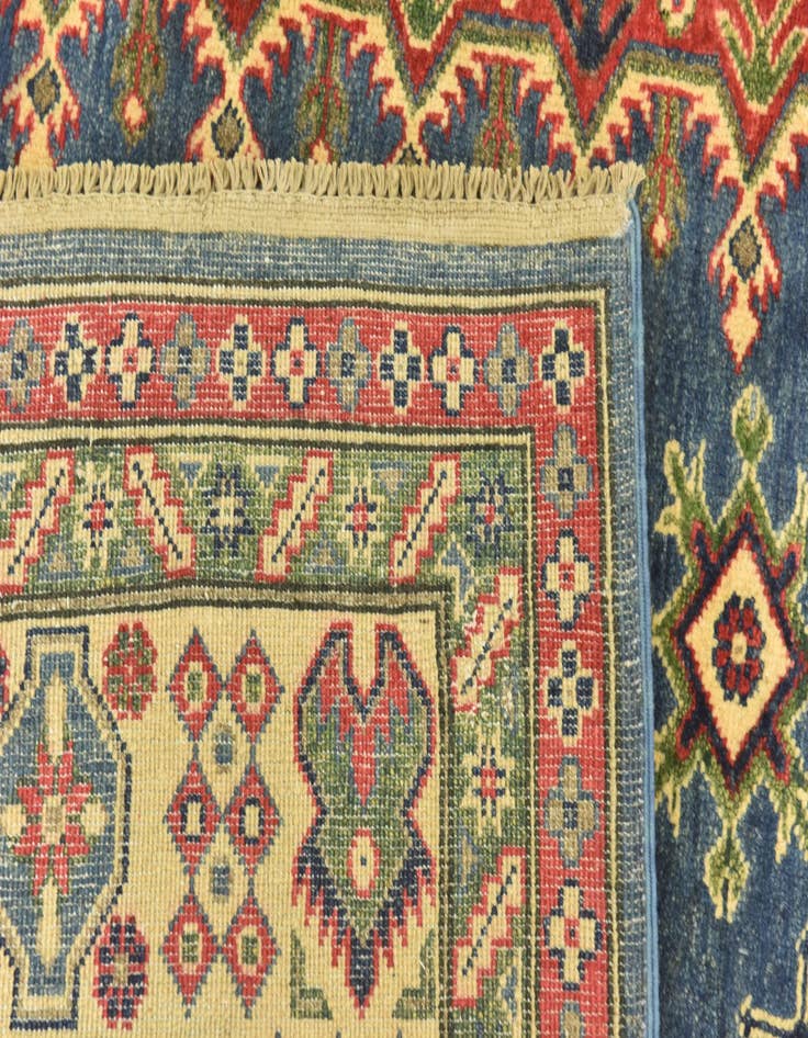 Detail image of  6' 6 x 9' 3  Hand Knotted Kazak Rug