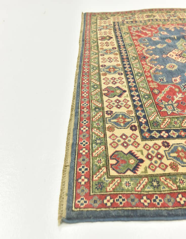 Detail image of  6' 6 x 9' 3  Hand Knotted Kazak Rug