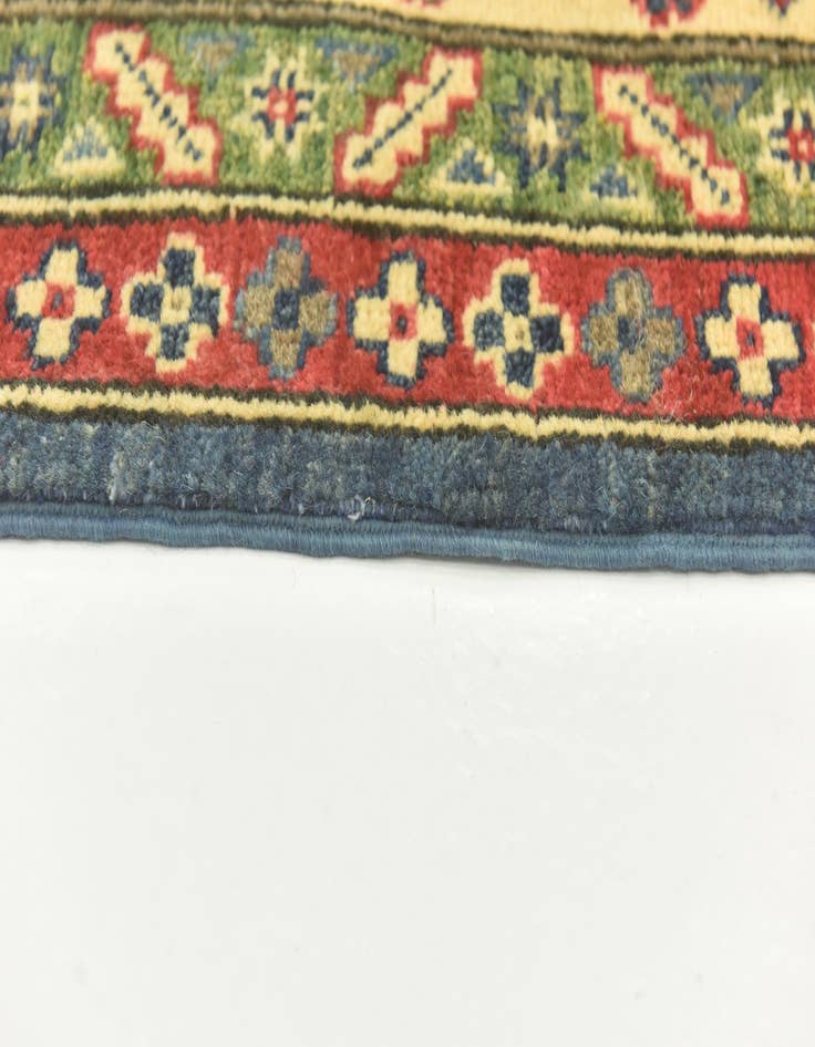 Detail image of  6' 6 x 9' 3  Hand Knotted Kazak Rug