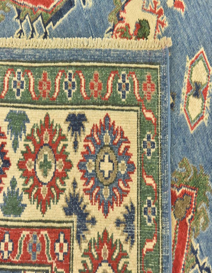 Detail image of  5' 9 x 7' 9  Hand Knotted Kazak Rug