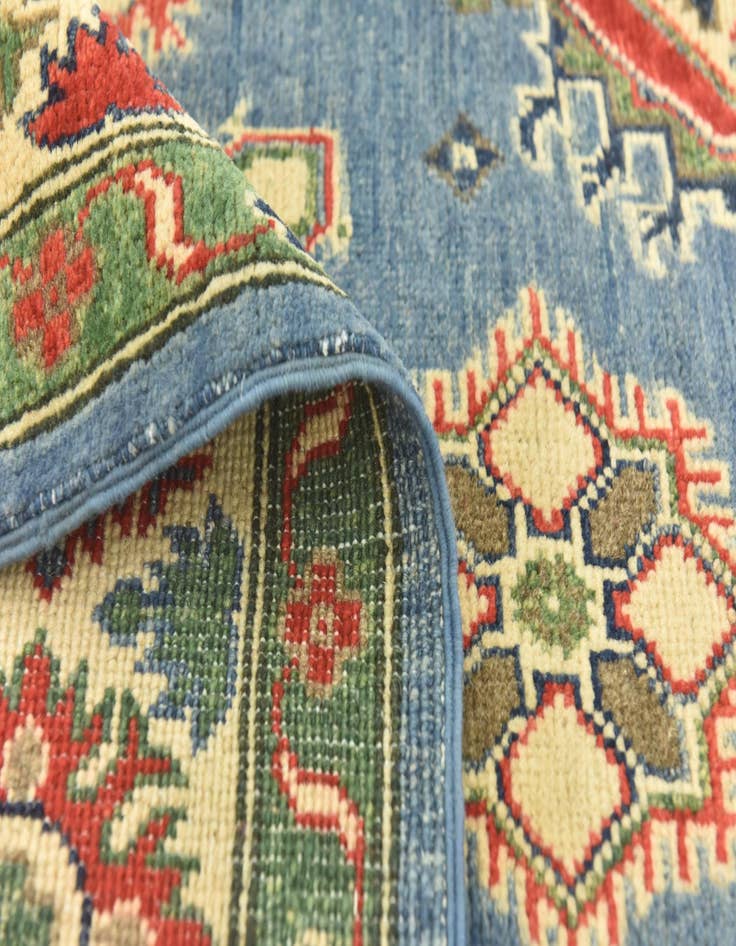 Detail image of  5' 9 x 7' 9  Hand Knotted Kazak Rug