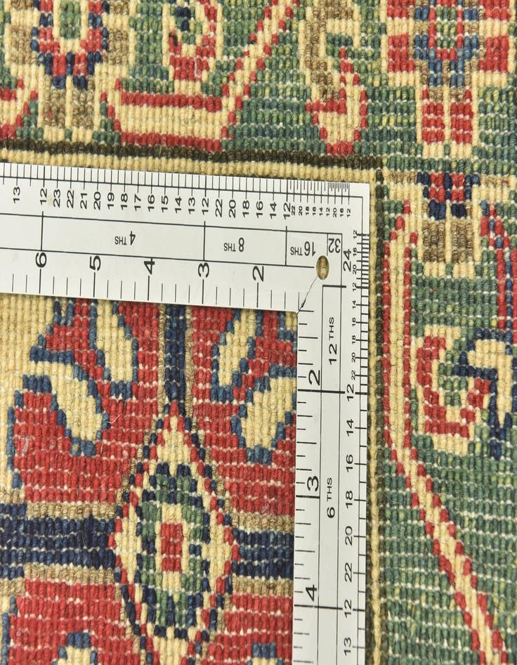 Detail image of  5' 8 x 7' 9  Hand Knotted Kazak Rug