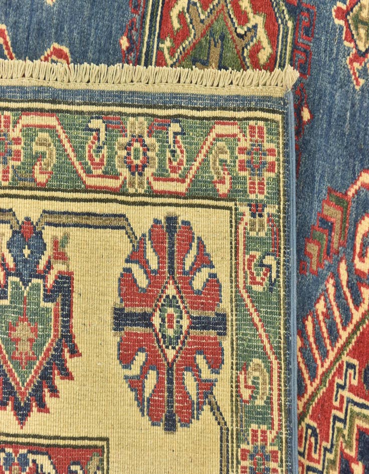 Detail image of  5' 8 x 7' 9  Hand Knotted Kazak Rug