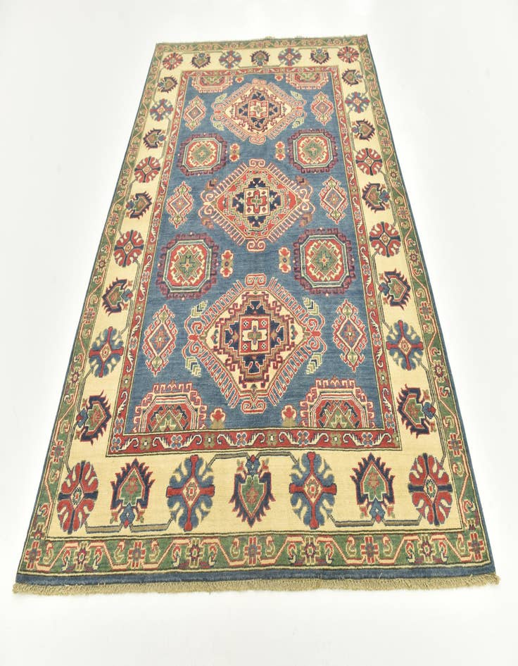 Detail image of  5' 8 x 7' 9  Hand Knotted Kazak Rug