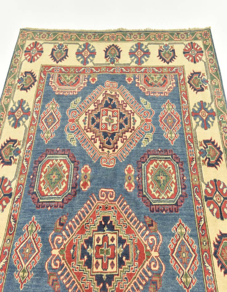 Detail image of  5' 8 x 7' 9  Hand Knotted Kazak Rug
