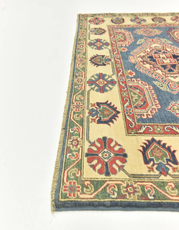 Detail image of  5' 8 x 7' 9  Hand Knotted Kazak Rug