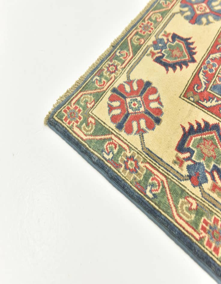 Detail image of  5' 8 x 7' 9  Hand Knotted Kazak Rug