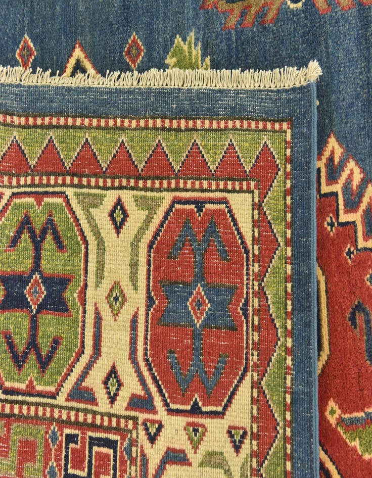 Detail image of  6' 8 x 9' 10  Hand Knotted Kazak Rug