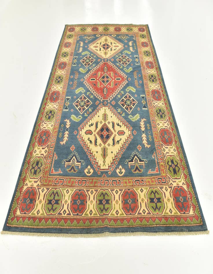 Detail image of  6' 8 x 9' 10  Hand Knotted Kazak Rug