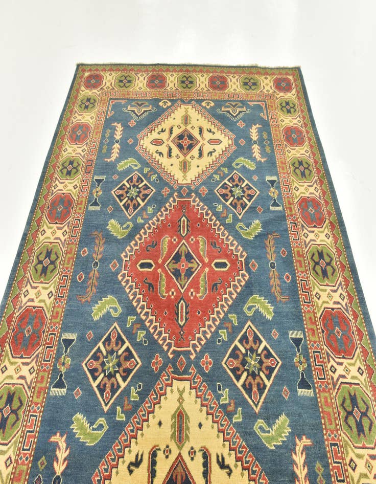 Detail image of  6' 8 x 9' 10  Hand Knotted Kazak Rug