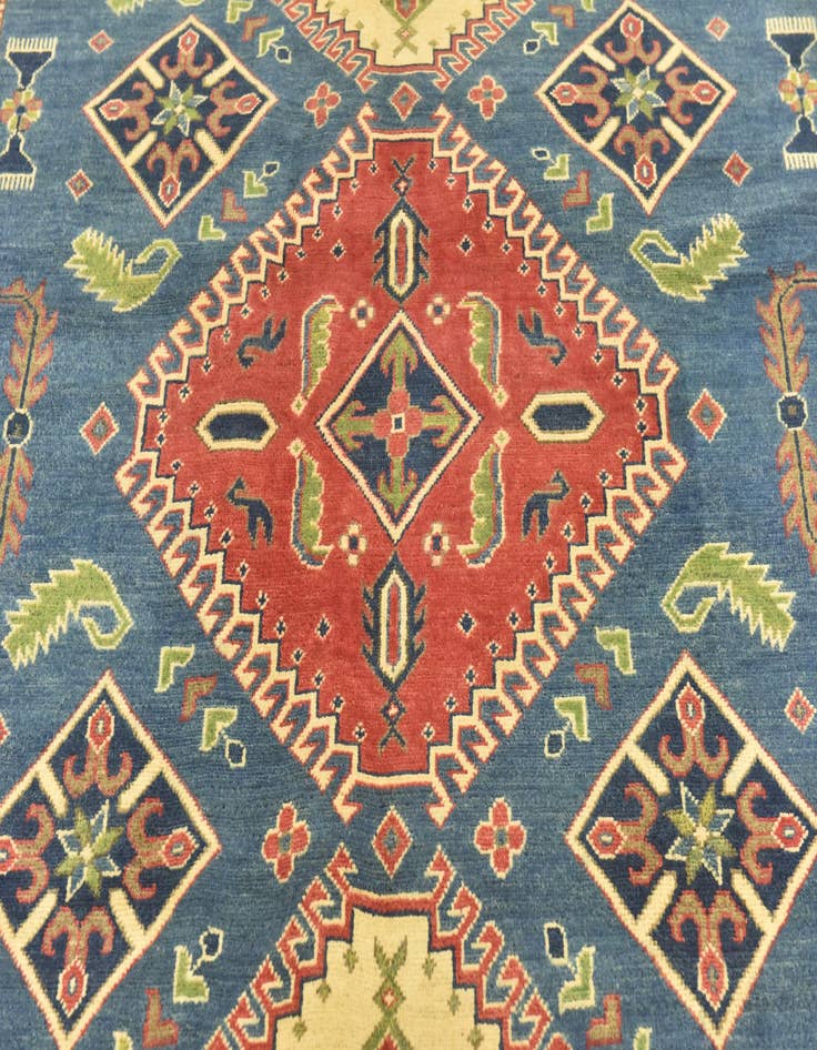 Detail image of  6' 8 x 9' 10  Hand Knotted Kazak Rug