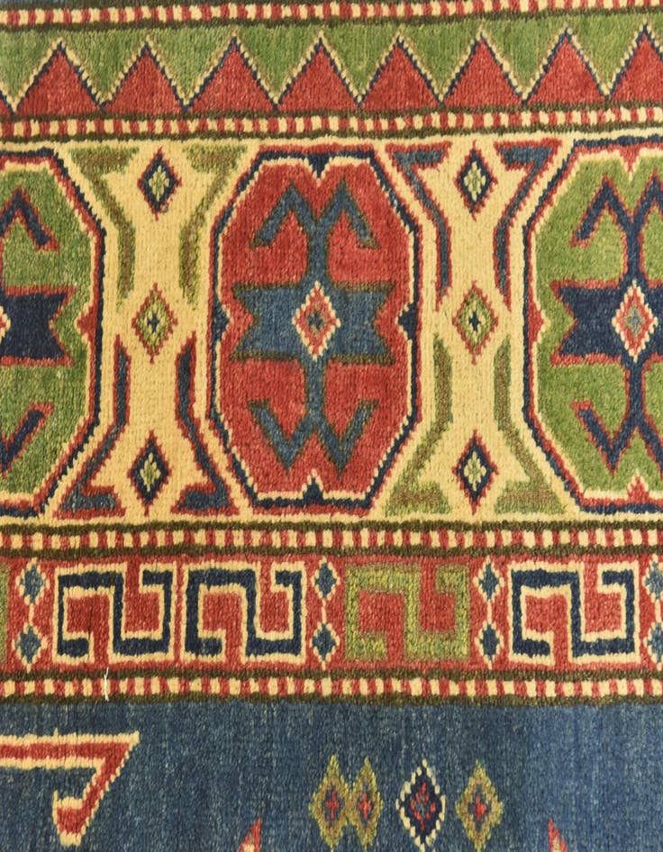 Detail image of  6' 8 x 9' 10  Hand Knotted Kazak Rug