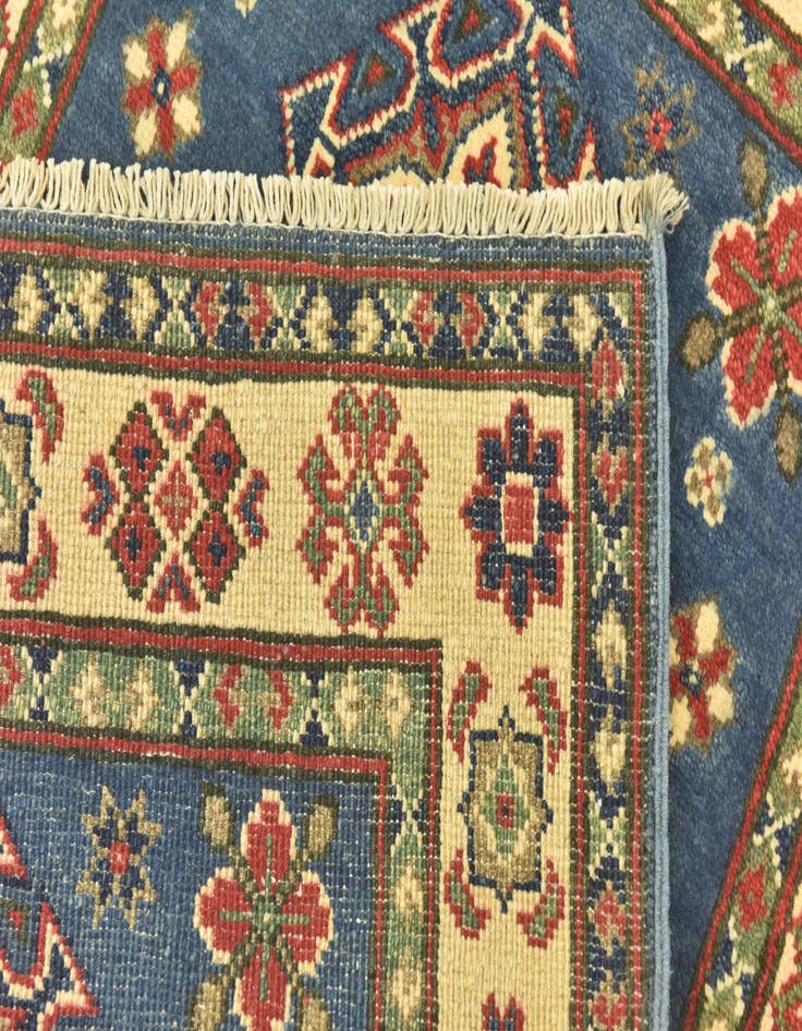 Detail image of  2' 7 x 4' 3  Hand Knotted Kazak Rug